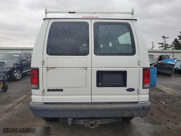 2006 Ford Econoline Cargo Van with VIN 1FTNE24W56HB13194, listed as a Copart auction lot 47833755 with 146,936 mi miles and Clean Title. Bid and sale history available at carsss.com. Image 6.