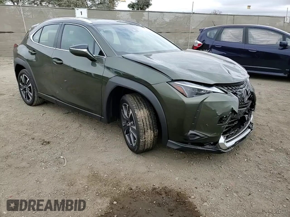 2024 Lexus UX with VIN JTHX6JBH3R2192570, listed as a Copart auction lot 86217824 with 3,155 mi miles and Salvage Title. Bid and sale history available at carsss.com. Image 11.