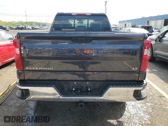 2023 Chevrolet Silverado 1500 LT with VIN 1GCRDDED8PZ307131, listed as a Copart auction lot 73734334 with 11,384 mi miles and Salvage Title. Bid and sale history available at carsss.com. Image 6.