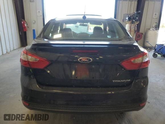 2013 Ford Focus Titanium with VIN 1FADP3J29DL193550, listed as a Copart auction lot 48848985 with 159,294 mi miles and Salvage Title. Bid and sale history available at carsss.com. Image 6.