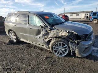 2022 Dodge Durango GT Plus with VIN 1C4RDJDG6NC215672, listed as a Copart auction lot 47195385 with 22,389 mi miles and Salvage Title. Bid and sale history available at carsss.com. Image 4.
