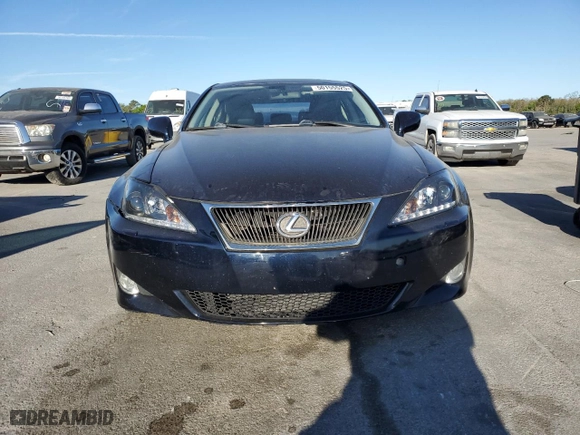 2006 Lexus IS 350 Auto with VIN JTHBE262065006275, listed as a Copart auction lot 50155525 with 187,000 mi miles and Salvage Title. Bid and sale history available at carsss.com. Image 5.