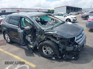 2018 Ford Edge SEL with VIN 2FMPK3J80JBC39235, listed as a IAAI auction lot 41945577 with 76,985 mi miles. Bid and sale history available at carsss.com. Image 1.