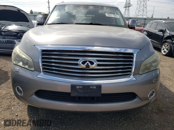 2013 Infiniti QX56 with VIN JN8AZ2NE5D9040560, listed as a Copart auction lot 68071584 with 165,811 mi miles and Clean Title. Bid and sale history available at carsss.com. Image 5.