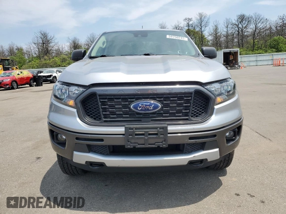 2021 Ford Ranger XL with VIN 1FTER4FH9MLD13892, listed as a Copart auction lot 59750245 with 22,932 mi miles and Salvage title. Bid and sale history available at DreamBid. Image 5.