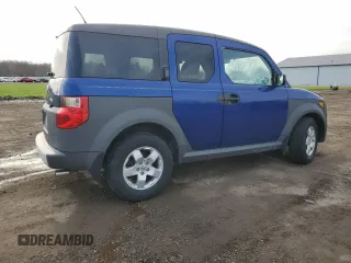 2005 Honda Element EX with VIN 5J6YH18625L012631, listed as a Copart auction lot 52733335 with 62,373 mi miles and Salvage Title. Bid and sale history available at DreamBid. Image 3.