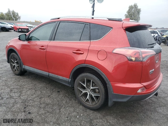 2017 Toyota RAV4 SE with VIN 2T3JFREV3HW588074, listed as a Copart auction lot 45357155 with 107,877 mi miles and Salvage Title. Bid and sale history available at carsss.com. Image 2.