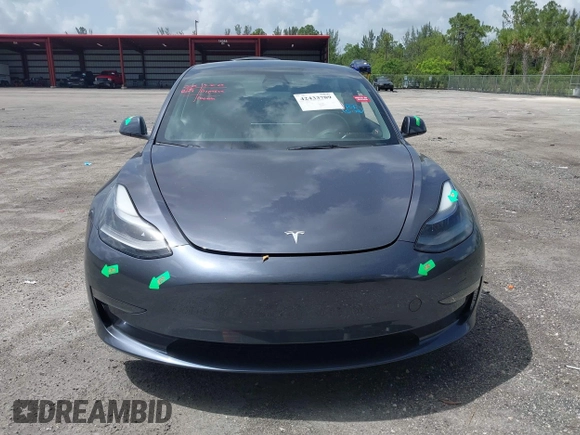 2023 Tesla Model 3 z VIN 5YJ3E1EA4PF461624, wystawiony jako IAAI lot #42433789 z przebiegiem 22 182 mil mil oraz . Historia ofert i sprzedaży dostępna na DreamBid. Obrazek 12.