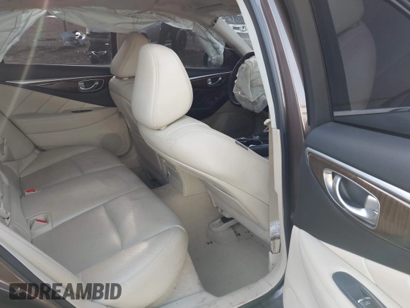 2014 Infiniti Q50 Premium with VIN JN1BV7AR1EM704808, listed as a IAAI auction lot 41854249 with 78,482 mi miles and . Bid and sale history available at DreamBid. Image 8.