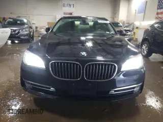 2015 BMW 7 Series 740Li xDrive with VIN WBAYF4C50FGS99499, listed as a Copart auction lot 87686735 with 108,568 mi miles and Salvage Title. Bid and sale history available at carsss.com. Image 5.