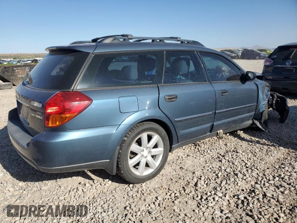 2006 Subaru Legacy Outback z VIN 4S4BP61C467344104, wystawiony jako Copart lot #58204895 z przebiegiem Nie podano mil oraz Szkoda całkowita • Salvage title. Historia ofert i sprzedaży dostępna na DreamBid. Obrazek 3.