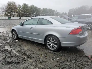 2011 Volvo C70 T5 with VIN YV1672MC7BJ109858, listed as a Copart auction lot 49588955 with 69,990 mi miles and Salvage Title. Bid and sale history available at carsss.com. Image 2.