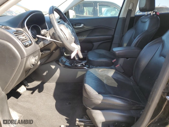 2018 Jeep Compass Limited with VIN 3C4NJDCB3JT315967, listed as a Copart auction lot 48486835 with 112,446 mi miles and Salvage Title. Bid and sale history available at carsss.com. Image 7.
