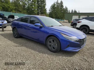 2023 Hyundai Elantra SEL with VIN KMHLM4AG7PU437139, listed as a Copart auction lot 56248595 with 104,598 mi miles and Salvage title. Bid and sale history available at DreamBid. Image 4.