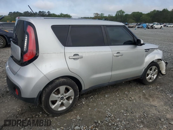 2018 Kia Soul with VIN KNDJN2A2XJ7584546, listed as a Copart auction lot 51157255 with 57,204 mi miles and Salvage Title. Bid and sale history available at carsss.com. Image 3.