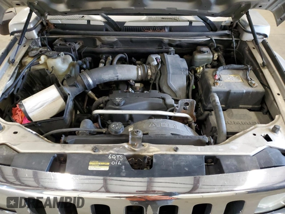 2006 Hummer H3 with VIN 5GTDN136268194770, listed as a Copart auction lot 88090405 with 230,819 mi miles and Clean Title. Bid and sale history available at DreamBid. Image 12.