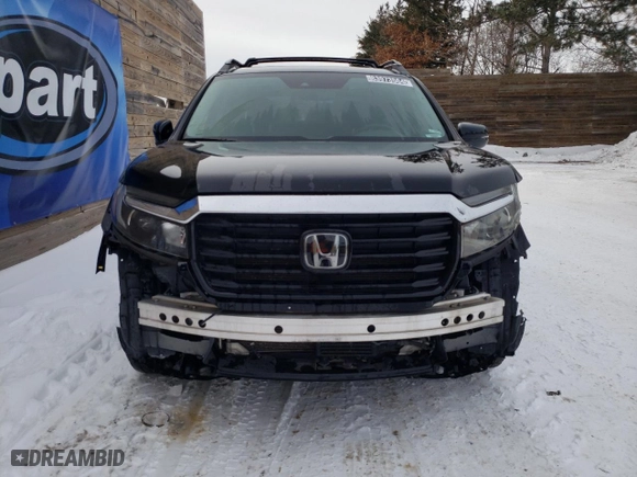 2021 Honda Ridgeline RTL-E with VIN 5FPYK3F79MB010074, listed as a Copart auction lot 83973564 with 44,058 mi miles and Clean Title. Bid and sale history available at carsss.com. Image 5.
