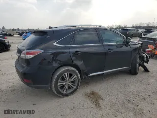 2015 Lexus RX 350 F Sport with VIN 2T2BK1BA6FC332792, listed as a Copart auction lot 49059235 with 102,912 mi miles and Salvage Title. Bid and sale history available at carsss.com. Image 3.