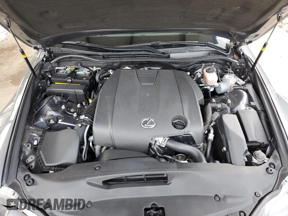 2014 Lexus IS 250 with VIN JTHBF1D23E5011284, listed as a Copart auction lot 61499345 with 76,494 mi miles and Salvage title. Bid and sale history available at DreamBid. Image 11.