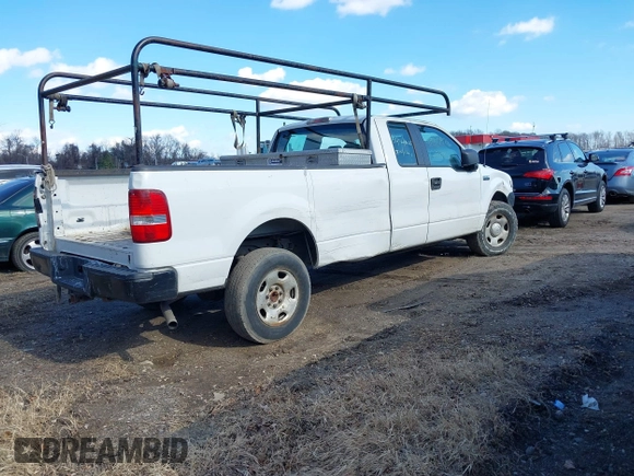 2007 Ford F-150 XL with VIN 1FTVX14587NA55385, listed as a IAAI auction lot 41500974 with 147,045 mi miles and . Bid and sale history available at carsss.com. Image 4.