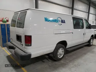 2014 Ford Econoline Cargo Commercial with VIN 1FTNS1EW6EDB20128, listed as a Copart auction lot 88894355 with 180,376 mi miles and Salvage Title. Bid and sale history available at carsss.com. Image 3.