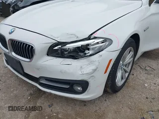 2015 BMW 5 Series 528i with VIN WBA5A5C59FD525158, listed as a IAAI auction lot 41698100 with 155,822 mi miles. Bid and sale history available at carsss.com. Image 6.