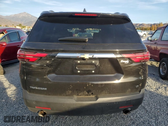 2023 Chevrolet Traverse LT Cloth with VIN 1GNERGKWXPJ129431, listed as a Copart auction lot 81606654 with 57,914 mi miles and Salvage Title. Bid and sale history available at carsss.com. Image 6.