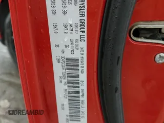 2015 Dodge Journey SXT with VIN 3C4PDCCG3FT518628, listed as a Copart auction lot 71271624 with 97,386 mi miles and Salvage title. Bid and sale history available at DreamBid. Image 14.