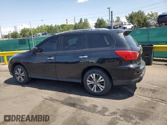 2019 Nissan Pathfinder SV with VIN 5N1DR2MM1KC576581, listed as a Copart auction lot 62909385 with 103,195 mi miles and Clean title. Bid and sale history available at DreamBid. Image 2.