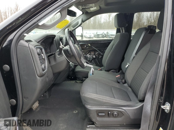2021 Chevrolet Silverado 1500 LT with VIN 1GCUYDED5MZ214447, listed as a Copart auction lot 52198295 with 42,626 mi miles and Salvage Title. Bid and sale history available at carsss.com. Image 7.
