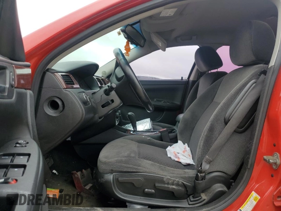 2010 Chevrolet Impala LS with VIN 2G1WA5EK1A1168324, listed as a Copart auction lot 89249795 with 179,031 mi miles and Salvage Title. Bid and sale history available at DreamBid. Image 7.