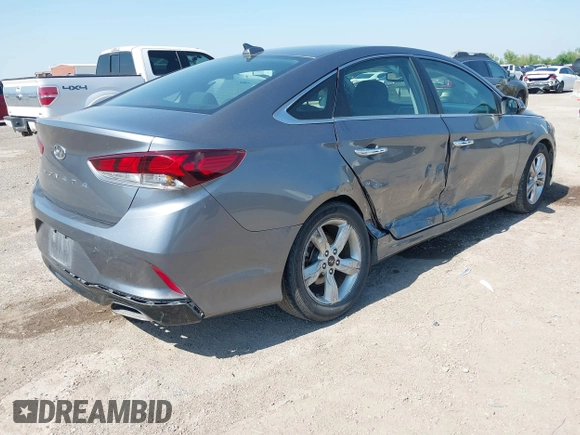 2018 Hyundai Sonata SEL with VIN 5NPE34AF2JH676770, listed as a IAAI auction lot 41939258 with 94,908 mi miles and . Bid and sale history available at carsss.com. Image 4.