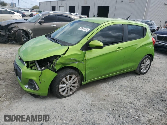 2016 Chevrolet Spark LT with VIN KL8CD6SA7GC625894, listed as a Copart auction lot 47877785 with 155,541 mi miles and Salvage Title. Bid and sale history available at DreamBid. Image 1.