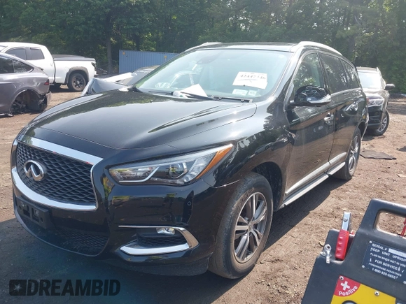 2020 Infiniti QX60 Pure with VIN 5N1DL0MM1LC501807, listed as a IAAI auction lot 42447446 with 37,184 mi miles and . Bid and sale history available at DreamBid. Image 17.