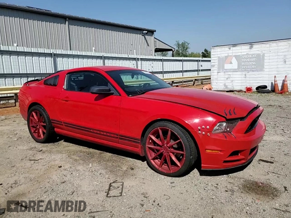 2013 Ford Mustang V6 with VIN 1ZVBP8AM4D5245488, listed as a Copart auction lot 53829135 with 123,512 mi miles and Salvage Title. Bid and sale history available at carsss.com. Image 13.