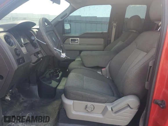 2010 Ford F-150 XL with VIN 1FTEX1EW2AFD63077, listed as a Copart auction lot 52281895 with 160,087 mi miles and Salvage Title. Bid and sale history available at carsss.com. Image 7.