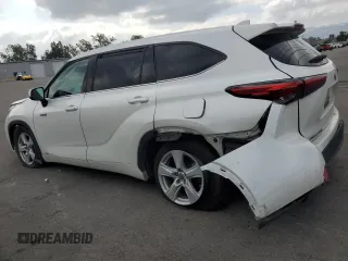 2021 Toyota Highlander Hybrid LE with VIN 5TDBBRCH2MS520387, listed as a Copart auction lot 54453245 with 81,505 mi miles and Salvage title. Bid and sale history available at DreamBid. Image 2.