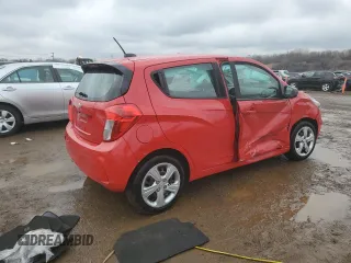 2020 Chevrolet Spark LS with VIN KL8CB6SA8LC400058, listed as a Copart auction lot 48338095 with 89,556 mi miles and Salvage Title. Bid and sale history available at DreamBid. Image 3.