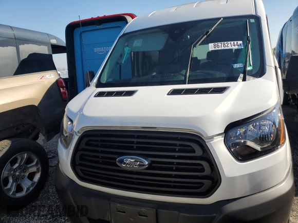 2019 Ford Transit Passenger XL with VIN 1FBAX2CM6KKA28228, listed as a Copart auction lot 86782144 with 36,224 mi miles and Salvage Title. Bid and sale history available at carsss.com. Image 5.