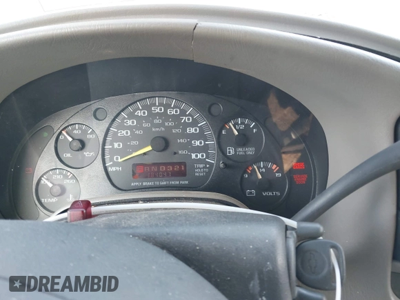 1999 Chevrolet Astro with VIN 1GNEL19W5XB102247, listed as a IAAI auction lot 41598483 with 184,041 mi miles. Bid and sale history available at carsss.com. Image 7.