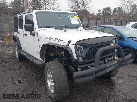 2014 Jeep Wrangler Unlimited Rubicon with VIN 1C4BJWFG9EL274851, listed as a IAAI auction lot 41946440 with 1 mi miles. Bid and sale history available at carsss.com. Image 1.