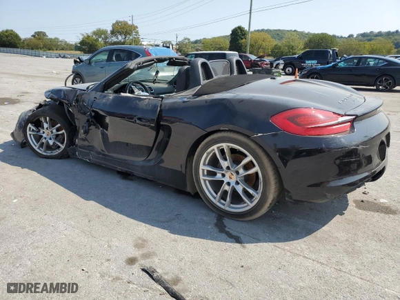 2014 Porsche Boxster with VIN WP0CA2A88ES121381, listed as a Copart auction lot 71036854 with 120,523 mi miles and Salvage Title. Bid and sale history available at carsss.com. Image 2.