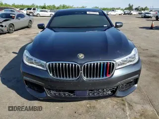 2016 BMW 7 Series 750i with VIN WBA7F0C57GGL99332, listed as a Copart auction lot 56144533 with 95,626 mi miles. Bid and sale history available at carsss.com. Image 11.