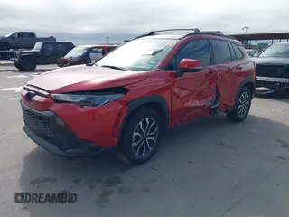 2023 Toyota Corolla Cross Hybrid S with VIN 7MUFBABG5PV003543, listed as a IAAI auction lot 41430844 with 36,891 mi miles and . Bid and sale history available at DreamBid. Image 19.