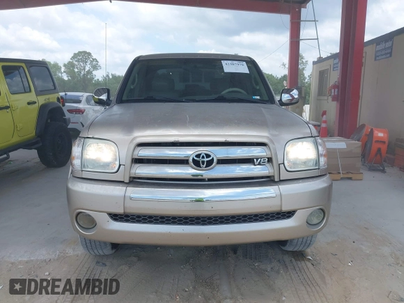 2005 Toyota Tundra SR5 with VIN 5TBET34115S494061, listed as a IAAI auction lot 42307970 with 218,034 mi miles and . Bid and sale history available at DreamBid. Image 12.