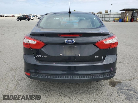 2013 Ford Focus SE with VIN 1FADP3F22DL159040, listed as a Copart auction lot 54427995 with 103,044 mi miles and Salvage Title. Bid and sale history available at carsss.com. Image 6.