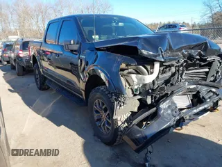 2022 Ford F-150 XL with VIN 1FTEW1E88NFB94080, listed as a IAAI auction lot 41677567 with 44,223 mi miles. Bid and sale history available at carsss.com. Image 1.