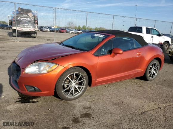 2011 Mitsubishi Eclipse GS Sport with VIN 4A37L2EF9BE019602, listed as a Copart auction lot 53937675 with 113,857 mi miles and Salvage Title. Bid and sale history available at carsss.com. Image 1.