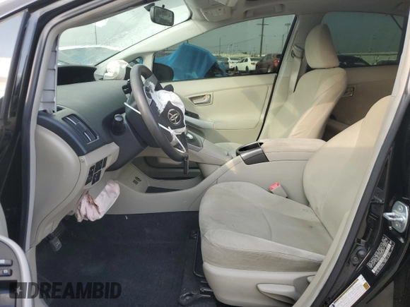 2012 Toyota Prius One with VIN JTDKN3DU4C5449018, listed as a Copart auction lot 43396125 with 193,248 mi miles and Salvage title. Bid and sale history available at DreamBid. Image 7.