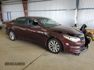 2017 Kia Optima LX with VIN 5XXGT4L3XHG153921, listed as a Copart auction lot 55926695 with 140,246 mi miles and Salvage title. Bid and sale history available at DreamBid. Image 4.